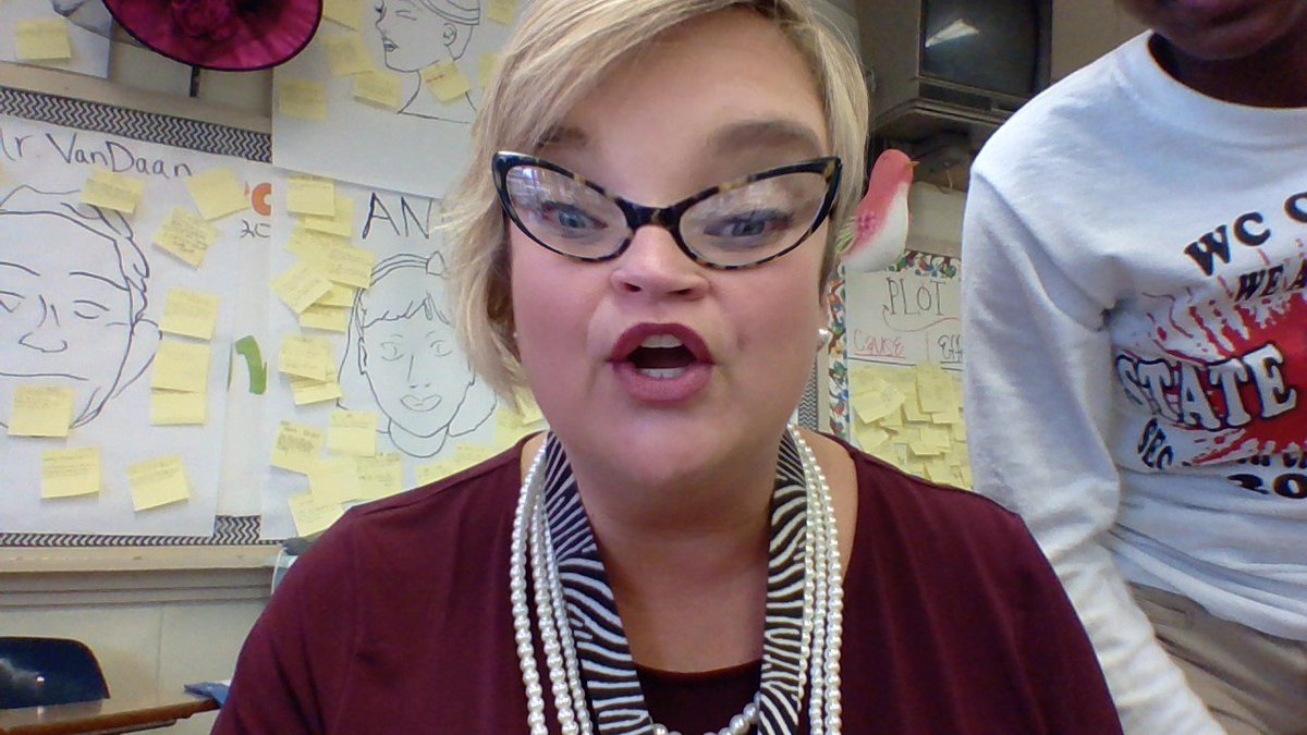 RyalsNbct's tweet photo. This is what happens when your students show you how take pics on your Chromebook. #ryalsems #realtimeryals https://t.co/ziIt20rTHh