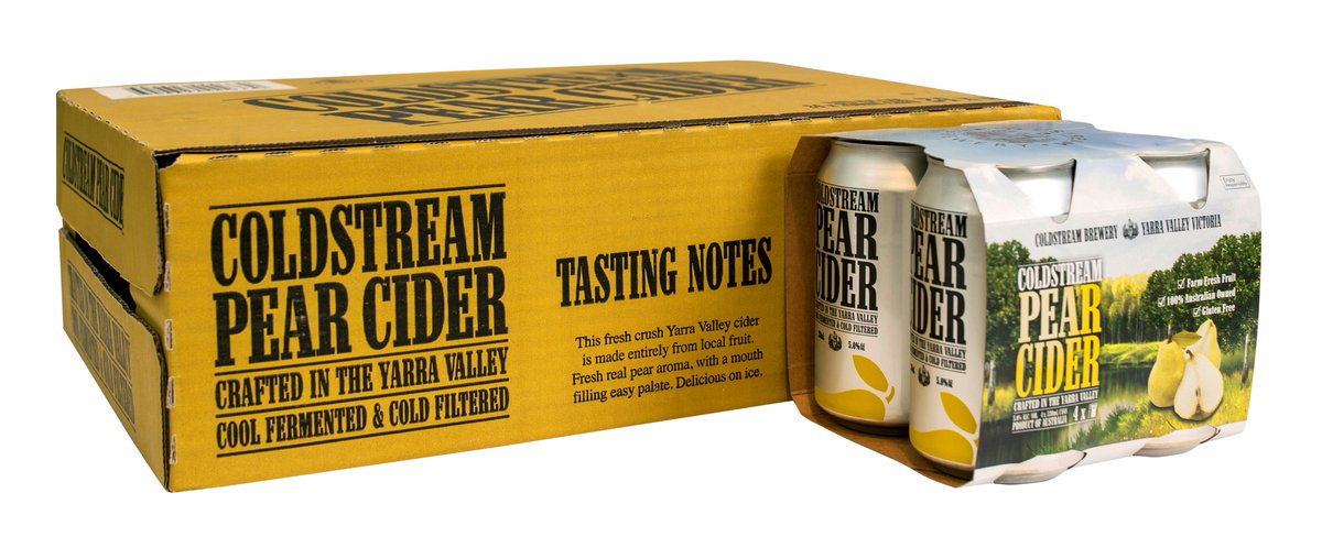 ColdstreamBrew's tweet image. Super news - Coldstream Pear Cider now available nationally @danmurphys check it out!