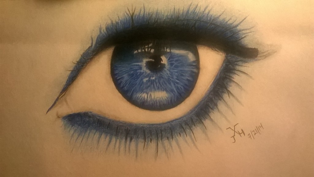 When I started using watercolor pencils 😏