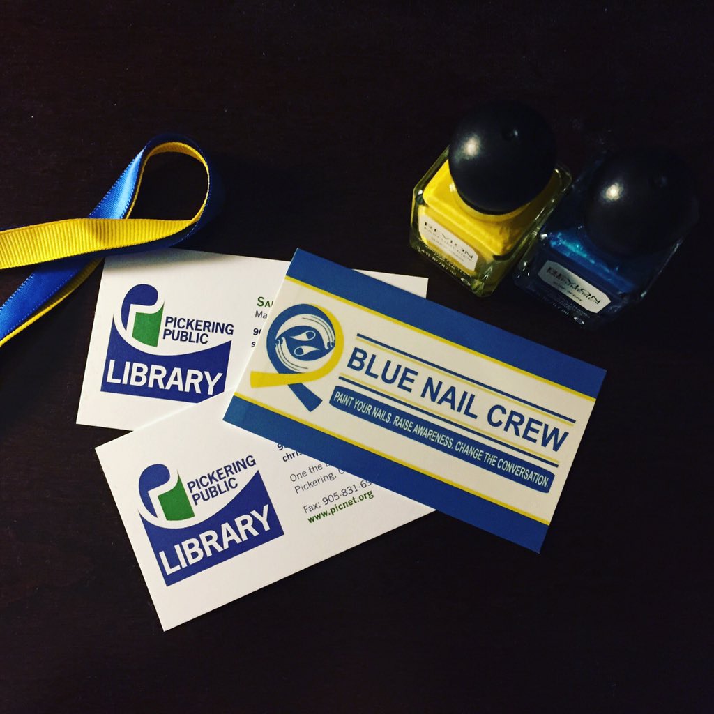 BlueNailCrew's tweet photo. Thanks @pickeringpublib for the great discussion! Beginning of a wonderful friendship! #seetheability #bluenailcrew https://t.co/95ad4YCuOG