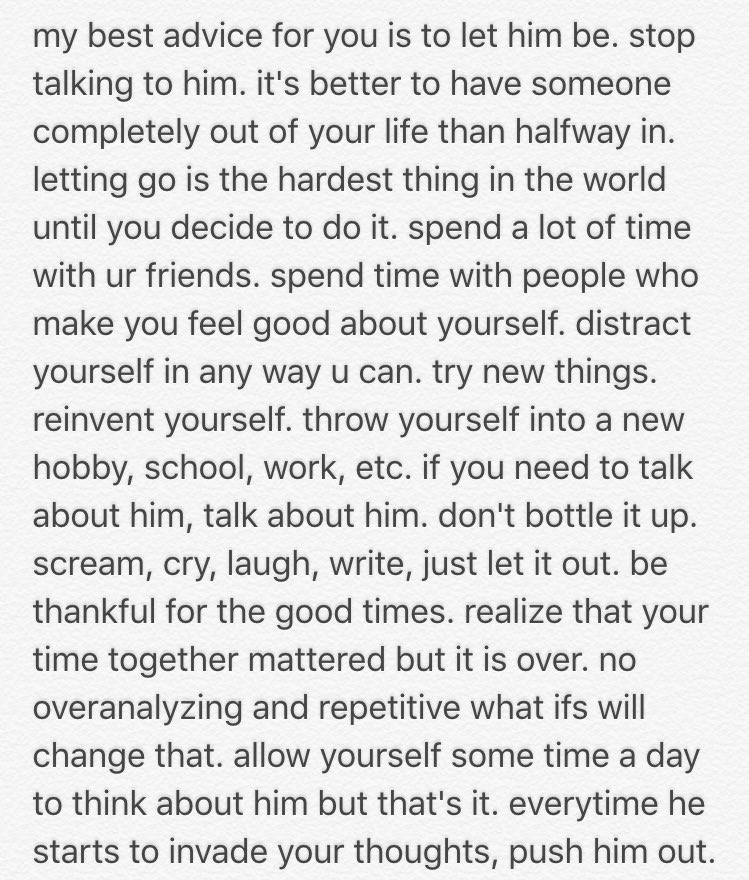 httpjens's tweet photo. my best advice for all of u people whose hearts are hurting :-) (u can switch the pronouns) https://t.co/9aNavyUvNm