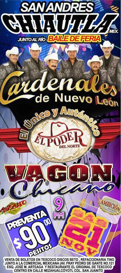 vagon_chicano's tweet photo. #ProximosEventos  #VagonChicano https://t.co/ngWYVzWpFm