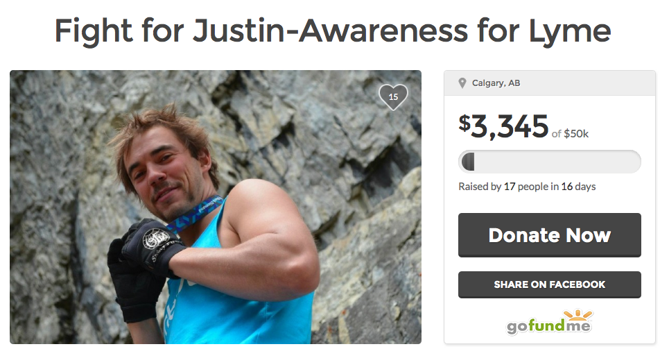 fight_4_justin's tweet photo. Your donation will not only support Justin's Lyme treatment, it'll give hope! #Fight4Justin https://t.co/NzleY7ZzOG https://t.co/PSomIIbXR3