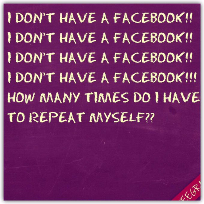 I DO NOT HAVE A FACEBOOK‼️‼️‼️‼️‼️‼️ https://t.co/Gnryu2G1Nt<a href="/tag/couplestherapy"class="tags"><span>#couplestherapy</span></a>