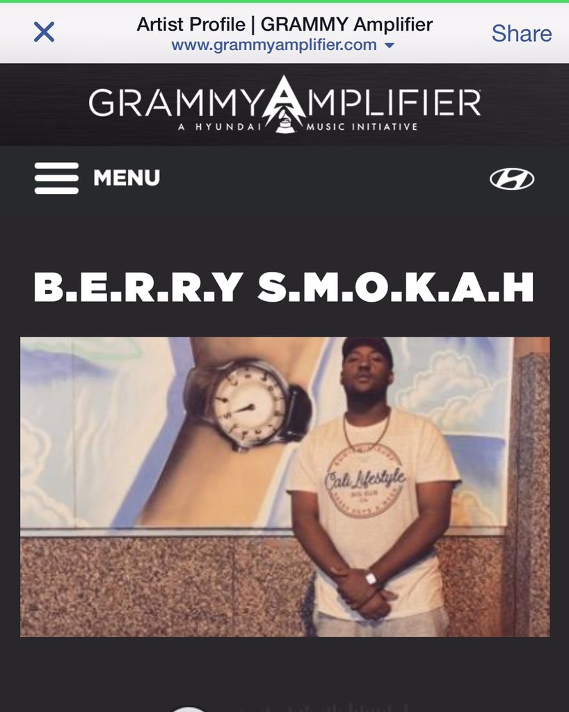 MrBerrySmokah's tweet photo. Help get this tune amped up on GRAMMY Amplifier! #GetAmplified https://t.co/asNct2rGLF https://t.co/fMWikYYT0D