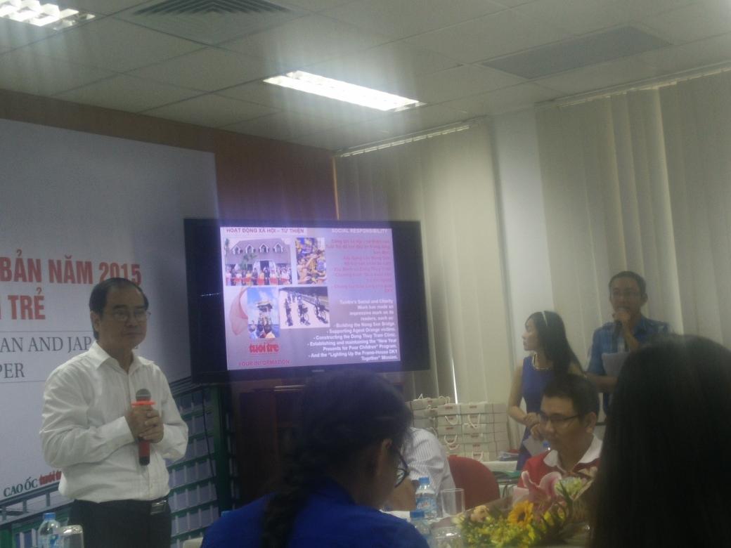 Institutional Visit in HCMC City. Great sharing session abt the current reading trend of the youth in Vietnam.