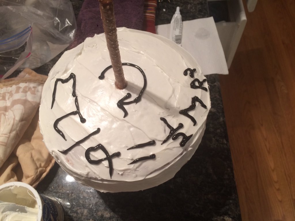 bbeamer21's tweet photo. Moment of Inertia cake
Happy (Early) Torquey Day!
#PhysicsC https://t.co/d3NnFFXfD2