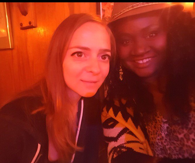 FidelmanFunk's tweet photo. @JozanneMarie happy to share the stage LA women's theatre fest #storytelling #soloshows https://t.co/8b6WmP3vxt