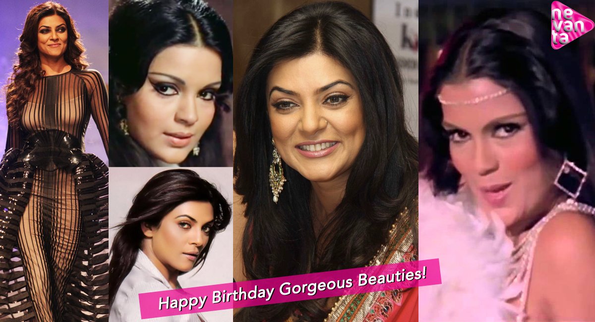 Happy Birthday Sushmita Sen and Zeenat Aman. Have a blast!    