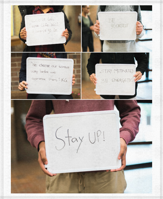UWPSC's tweet photo. "What Is Your Affirmation?" these are UWin students affirmations. #PSC #WouldTalkingHelp #PositiveMessages 5/6 https://t.co/GENpIK0oUm