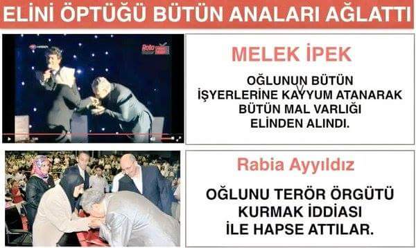 HakikatinSesi_'s tweet photo. Sakın annenizin elini @bulent_arinc a öptürmeyin. Çünkü... https://t.co/JmVJKJFVHK