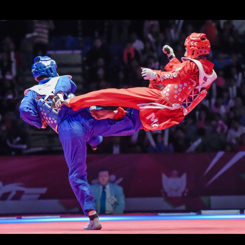 DamianVilla58's tweet photo. "Porque caminar cuando puedes volar?" Buenas noches a todos! ๐ช๐ #FlyKwonDo #DiNoAlTKDAburrido https://t.co/Kkz42Cf8Sd