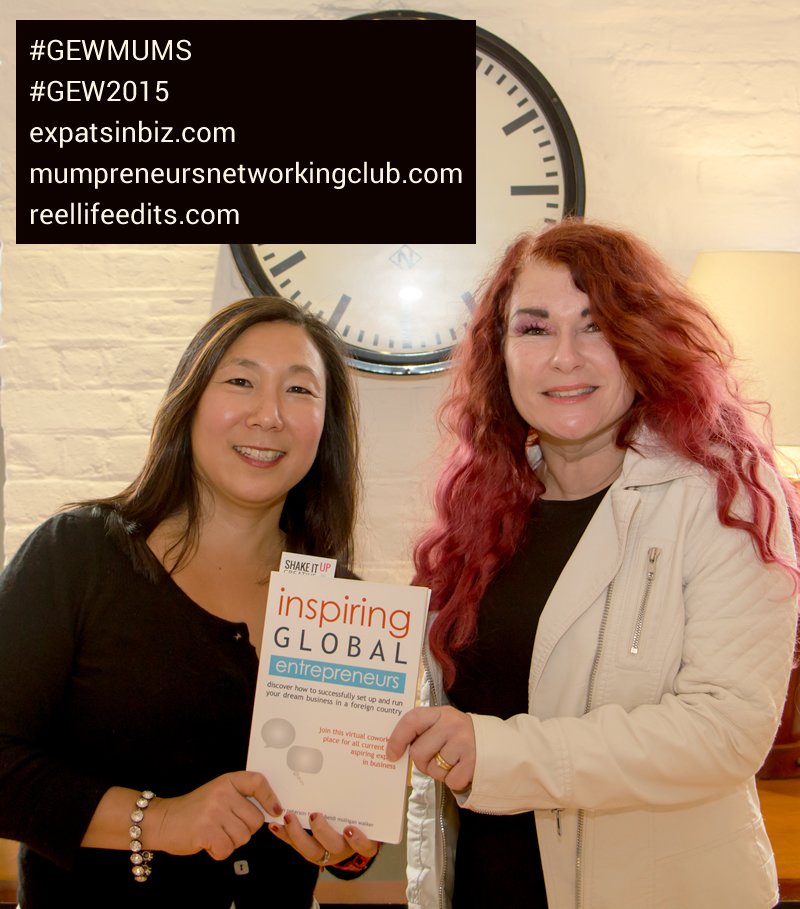 creativemegfenn's tweet photo. Happy #GEW2015 w/ @SaraGuiel #GEWMUMS what a fab week for #entrepreneurship pic by @ReelLifeEdits @HeidiDifference https://t.co/X8OnNj0JzE