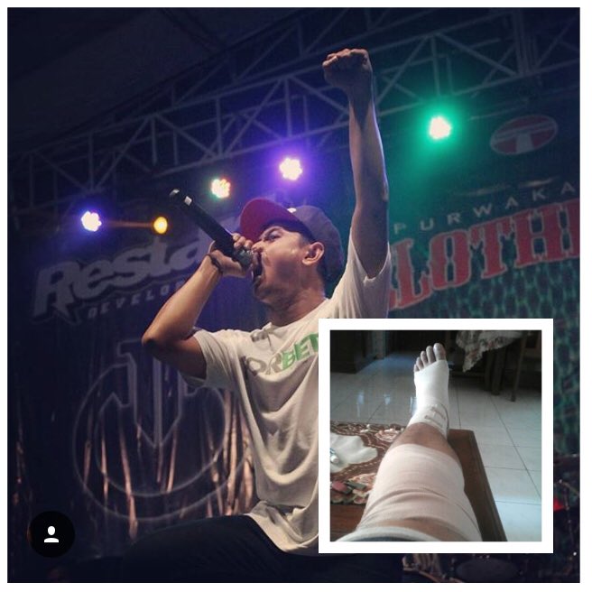 Mintanya do'anya dari kawan2 untuk kesembuhn voc Kami "Ivan" Semoga cepet sembuh, bisa ber senang2 kmbali