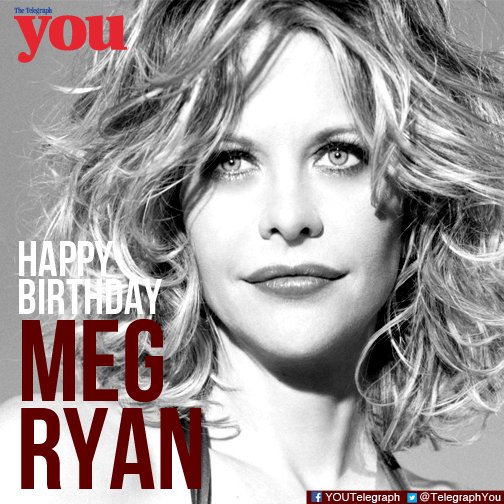 Happy birthday to the forever graceful , Meg Ryan 