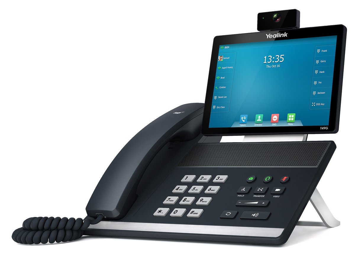 YealinkBU's tweet image. Introducing the T49G - our new video-conferencing phone bit.ly/1MVgFhs