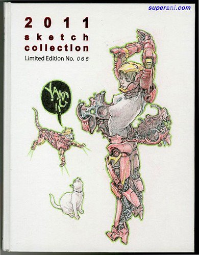 Sketchbook 2011 limited ed : each of the 100 blank covers has been