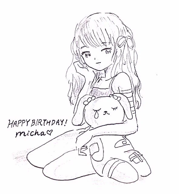 @igasama みちゃさんお誕生日おめでとう!!!ずっと大好きです💞🌸🎂 