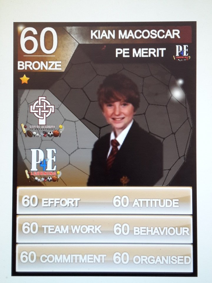 STM_PE's tweet photo. Well done to our @STM_PE Bronze Stars in PE #PELads #rolemodels https://t.co/JXhOsuvsnF