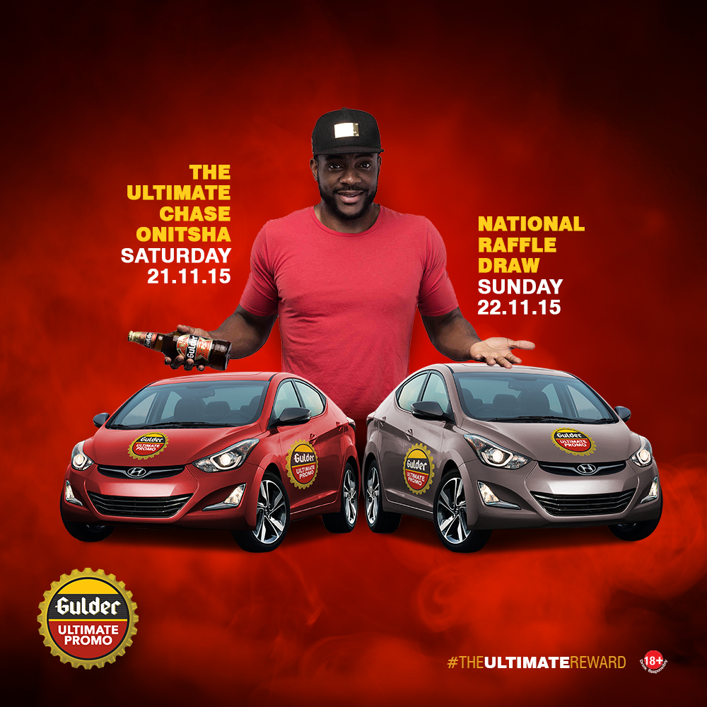 GulderNG's tweet photo. 2 CARS TO GO! This weekend is your last chance with Ultimate Chase Ontisha & FINAL Raffle Draw #TheUltimateReward https://t.co/vRR4mO59pR