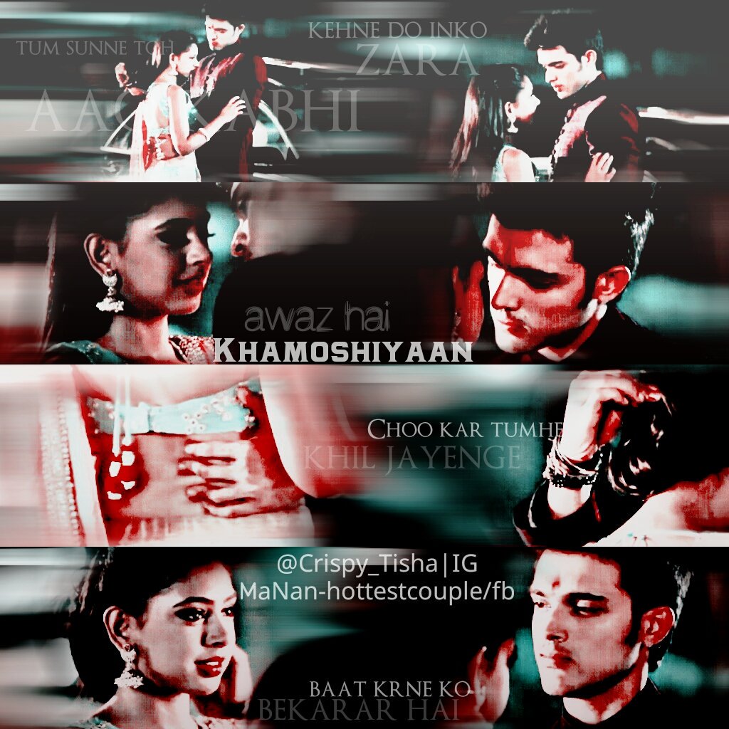 Crispy_Tisha's tweet photo. The beautiful song khamoshiyan for MaNan..
Framed perfectly with these moments! ❤❤❤ @LaghateParth @niti_taylor https://t.co/Phbht2OENv