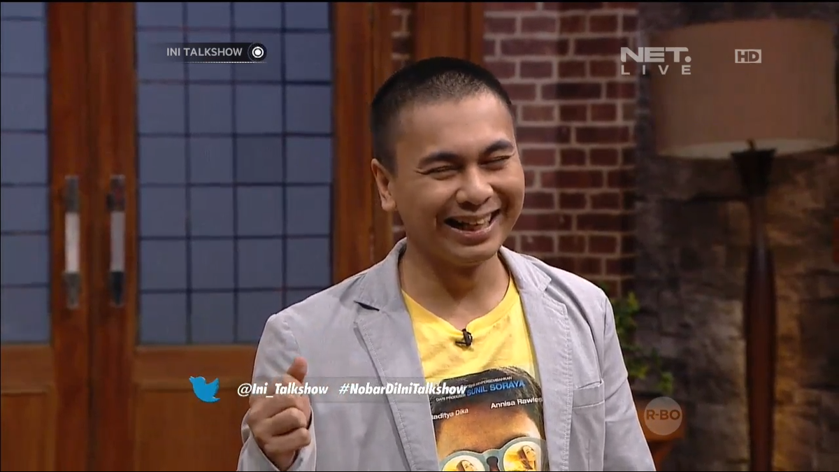ulfa_prikitiw's tweet photo. wajahnyaa seremm bangetttt bang @radityadika hihi @Ini_Talkshow @netmediatama https://t.co/OfVbBd0g0k