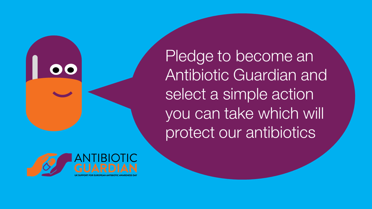 NHSNorthCumbria's tweet photo. Help us fight antibiotic resistance! More information here: https://t.co/qT1CKHOhkP
#AntibioticGuardian https://t.co/XyCpkFRizg