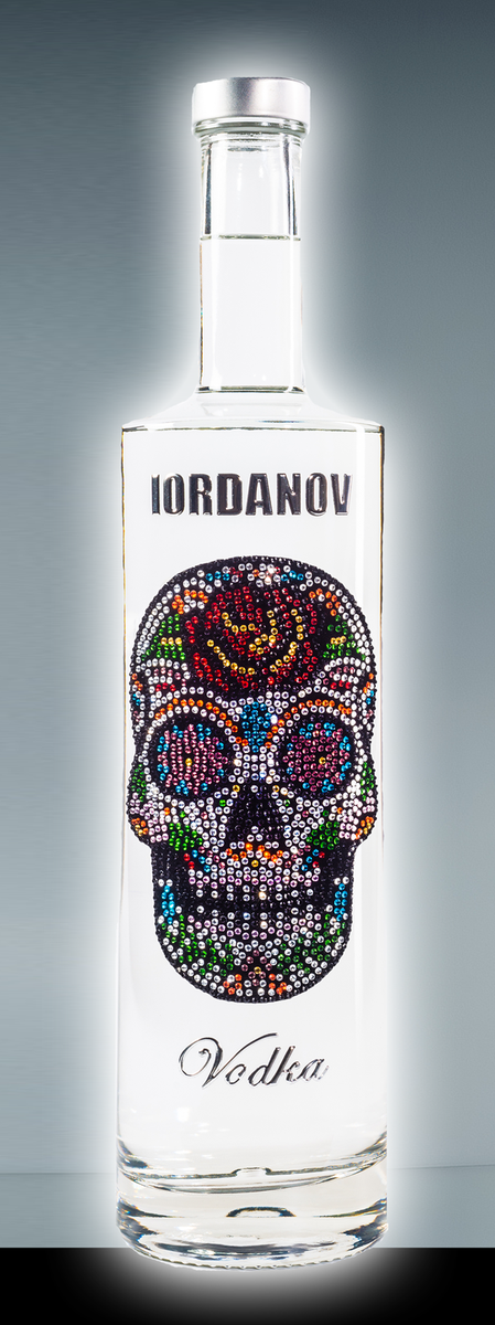jacooksolutions's tweet image. This Mexican style bottle of #Iordanov Vodka is perfect for a #DayoftheDead themed party! #TheArtofVodka #Skull
