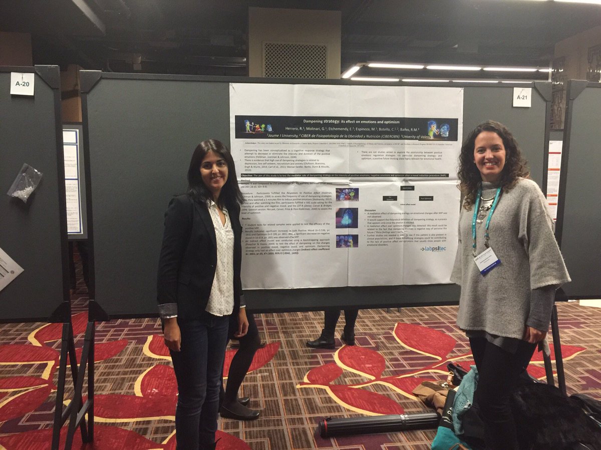 LabpsitecVlc's tweet photo. @LabpsitecVlc at #ABCT2015 in Chicago @ABCTNOW #psychology #conference https://t.co/Ho5FsPjCjd