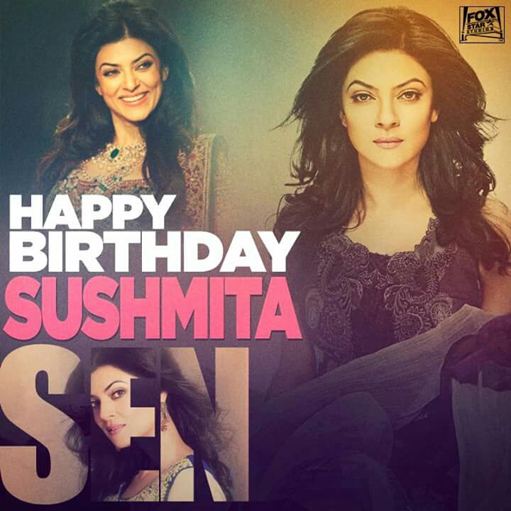 Happy Bday Sushmita Sen.... 