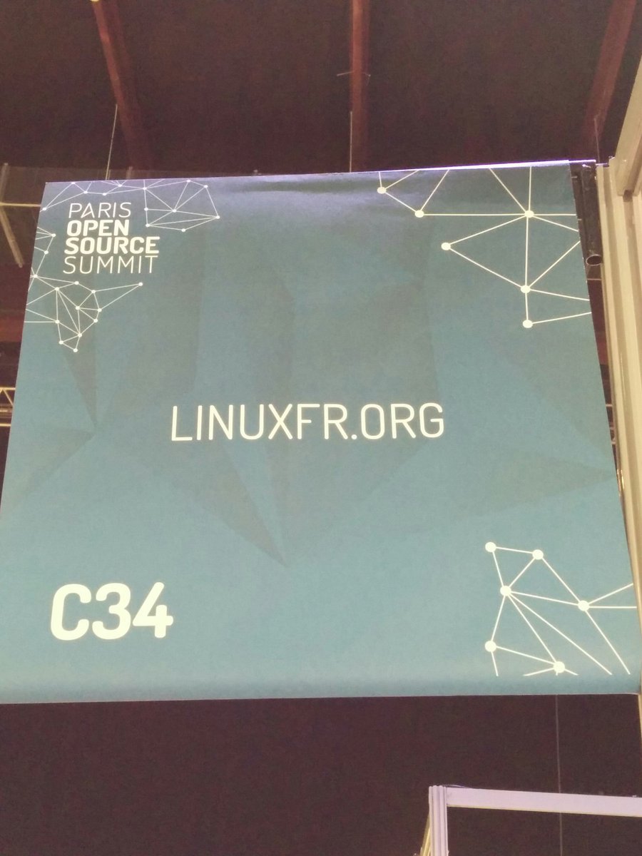 linuxfrorg's tweet image. #OSSPARIS15 jour 2 ! Nous vous attendons sur le stand C34, bonne journée :-)