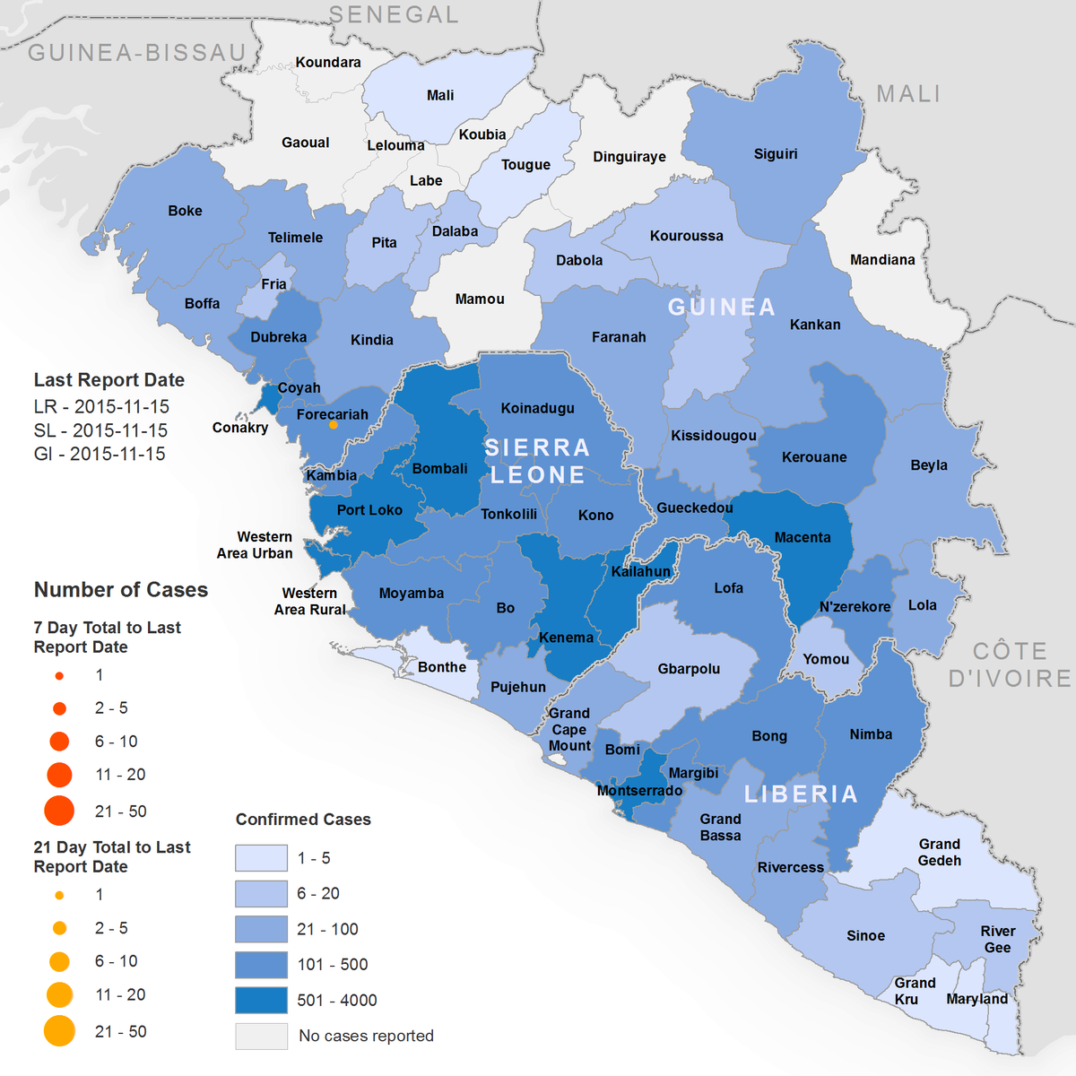 Here is the latest WHO #Ebola situation report (18 November 2015) goo.gl/pXbKxE #EbolaResponse