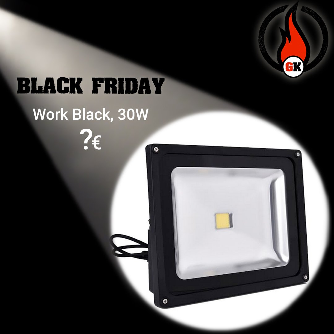 27.–29.11. vietetään #BlackFridayFi tapahtumaa. #BlackFriday #tarjous

Millähän hinnalla valoa pimeyteen tulee?