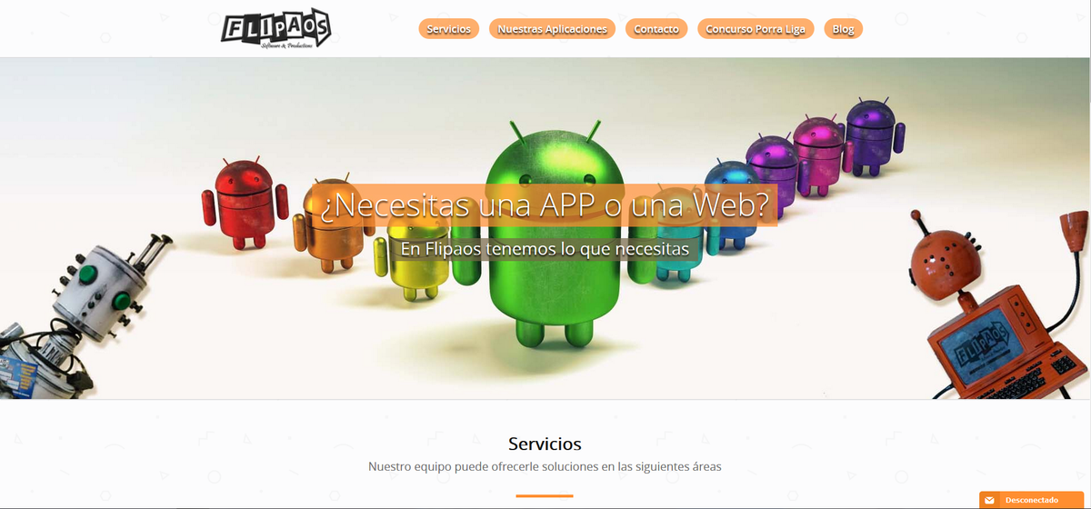 FlipaosSoftware's tweet photo. Visita nuestra nueva #web donde podrás encontrar nuestros servicios #app #android #web https://t.co/qlsAONeilq https://t.co/kdarKxeT5m