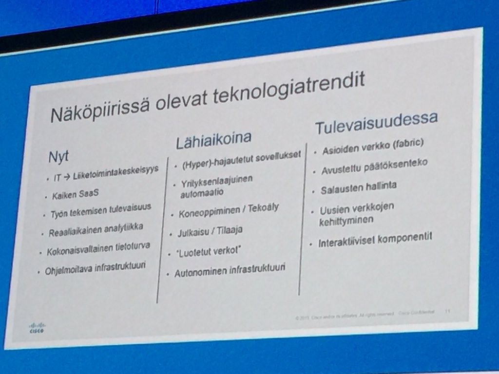 villemickelsson's tweet image. Tulevaisuuden teknologiaa @CiscoFI  #ciscoconnectfi - @cyber_lightning #CyberVille myös mukana #digitalisaatio #IoT