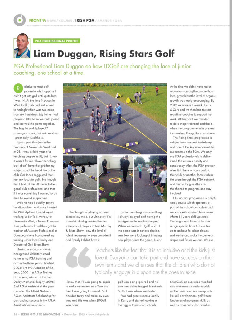 Rising Stars Golf (LDgolfcoaching) Twitter