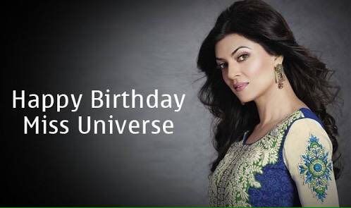 Happy birthday Sushmita Sen : 