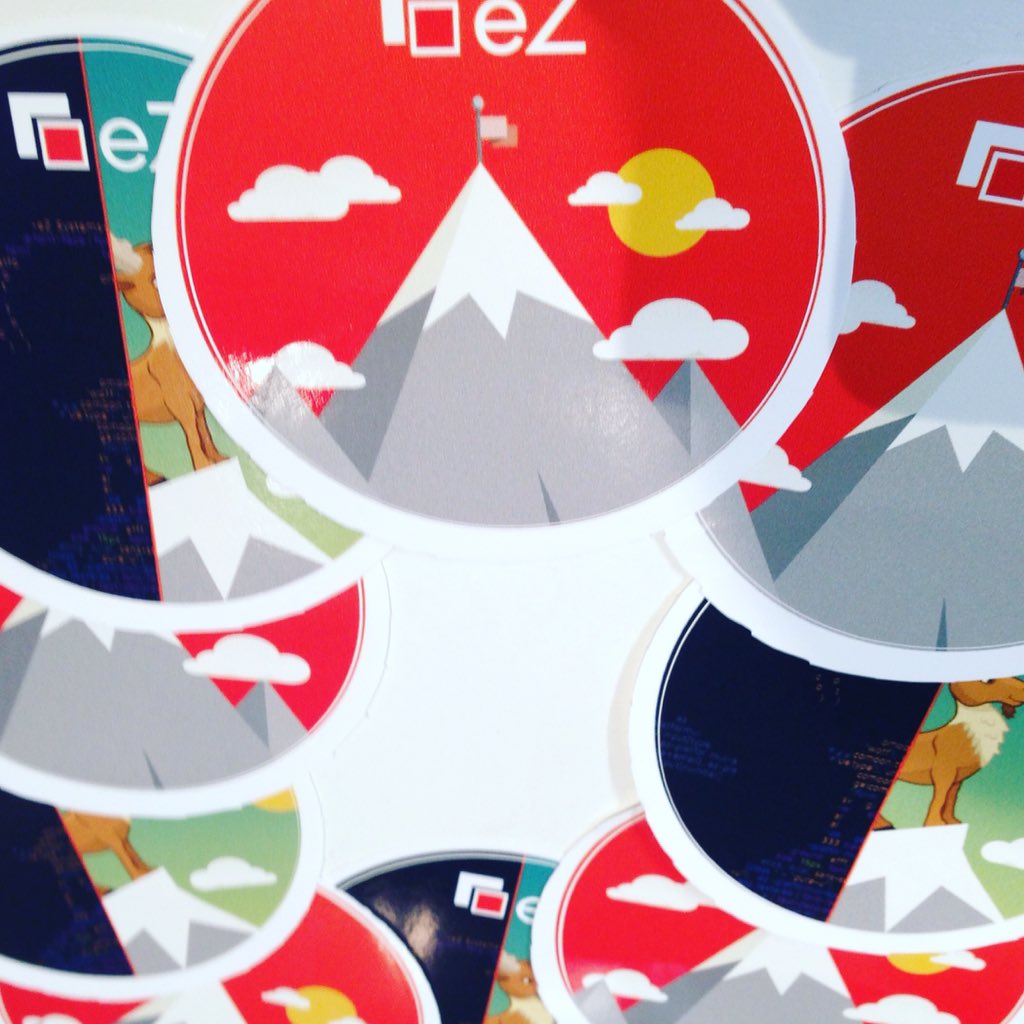 AlineLeHir's tweet image. Good Morning #OSSPARIS15 !! Aujourd&apos;hui en exclu, les stickers #ezstudio et #ezplatform sur le stand @eZSystemsFR
