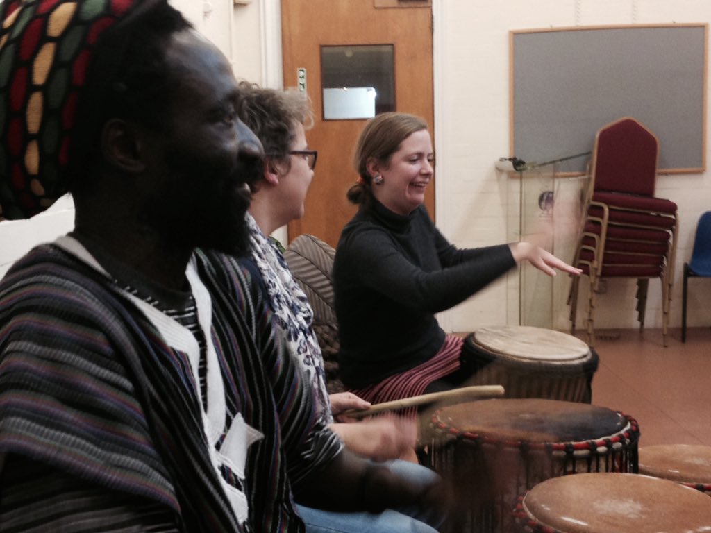London_Drumming's tweet photo. Amazing fun @ London African Drumming come join us https://t.co/hHlRozn31W