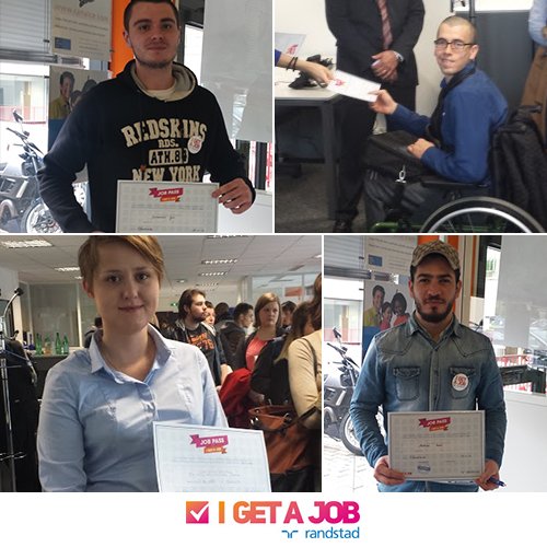 randstad_france's tweet photo. #igetajob partout en France. Ils ont tous fait le déplacement pour récupérer leur #JobPass. Merci &amp; félicitations ! https://t.co/YTXfMAmzAy