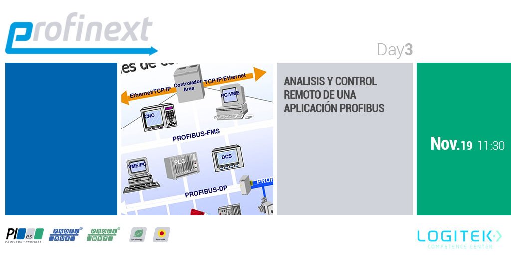 PROFIBUS_ESP's tweet image. En breve nuestro próximo webinar #PROFINEXT bit.ly/1XOvuWP  a cargo de la empresa @Logitek_es #PROFIBUS