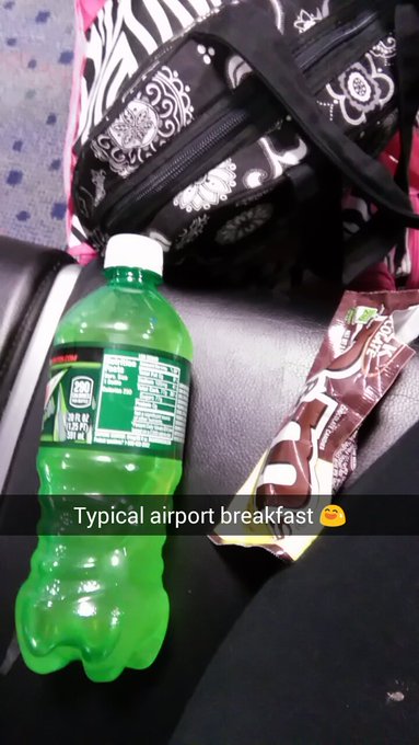 Typical airport breakfast of champs😅😂 jk i havent left yet and have been here for about 6 hours https://t<a href="/tag/foodporn"class="tags"><span>#foodporn</span></a><a href="/tag/cartoons"class="tags"><span>#cartoons</span></a>