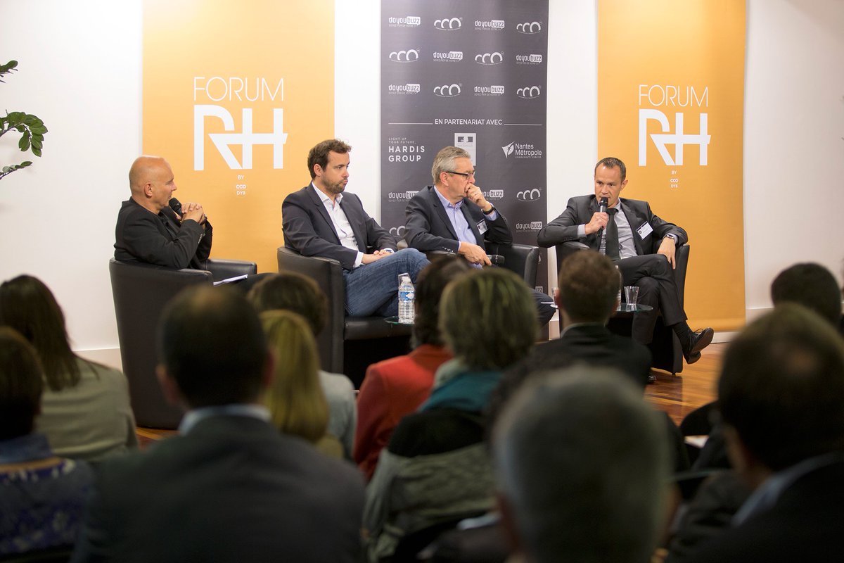 Merci <a href="/NantesMetropole/">Nantes Métropole</a>, la DIRECCTE et <a href="/GroupeHardis/">Hardis Group</a> (<a href="/nicolasodet/">nicolas odet</a> &amp; <a href="/FBarbelivien/">Frederic Barbelivien</a>), partenaires du Forum RH #FRH15
