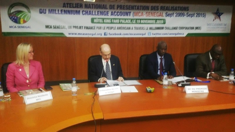 Discours de l'ambassadeur Zumwalt "Ce compact est une étape dans la croissance du Sénégal" #atelier