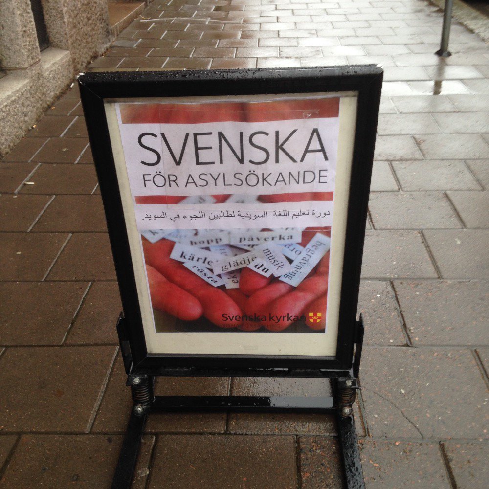 Nu är vi igång! #svenskaförasylsökande i #sofiaförsamling #svenskakyrkan