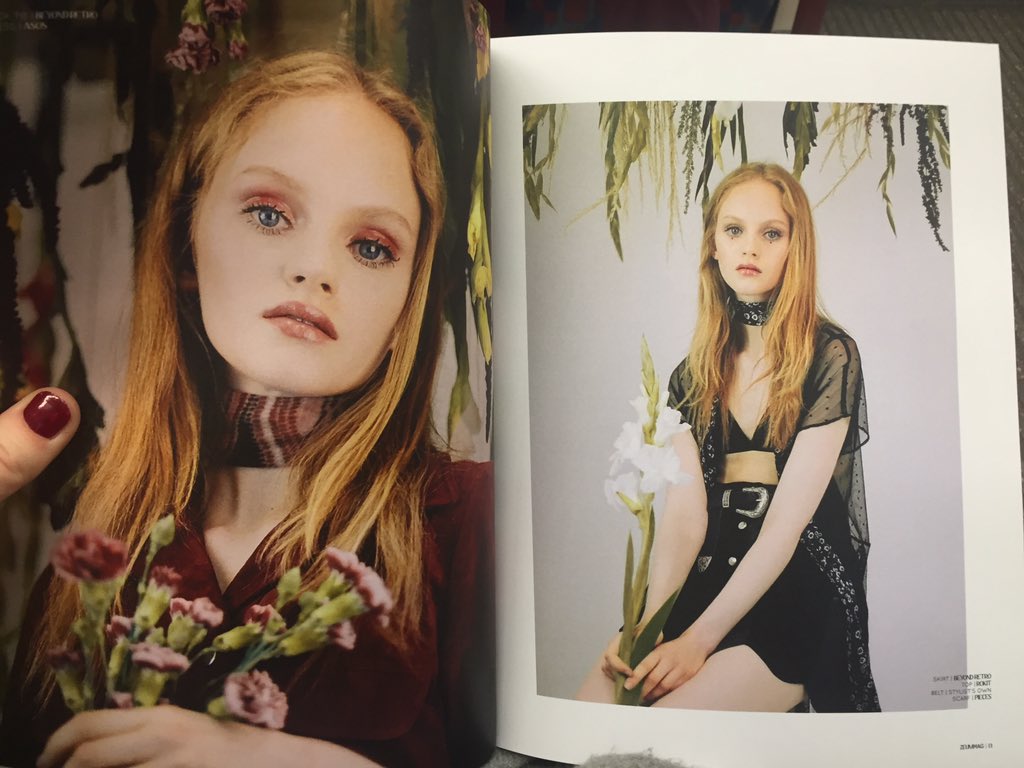 ameliamartyn's tweet image. Stoked to see my work printed in  @zeummag 🌸🌿🌼🌺