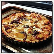 Hello to our new dish of the day #veggie Brie, Red Onion &amp; Cranberry Tart! #dailies and delicious!