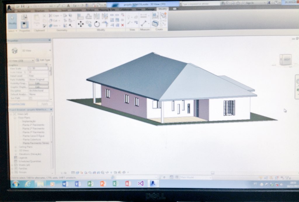 ruanmaia's tweet image. Tá nascendo mais um nenen ❤️ #arquitetura #revit #IESAM