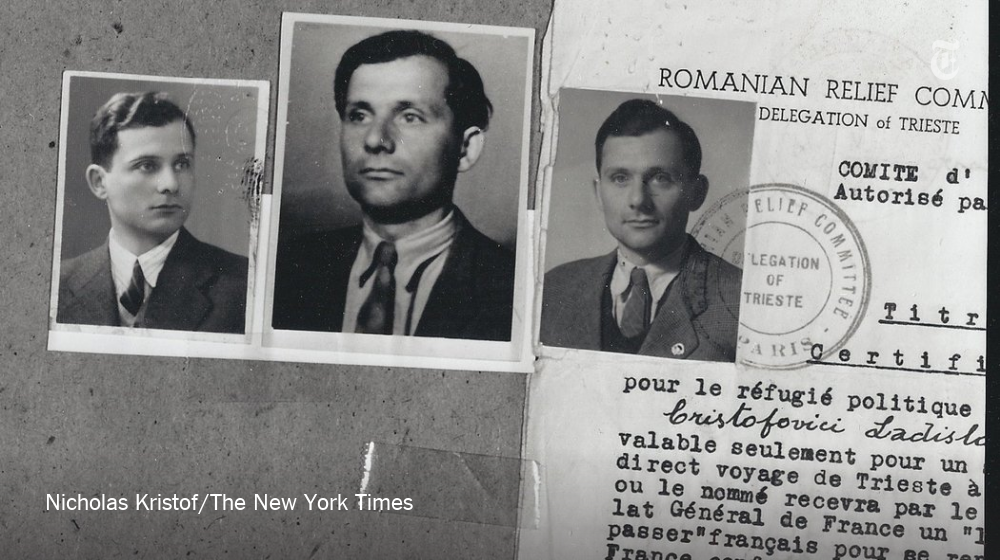 nytopinion's tweet photo. When Indiana today shuns desperate refugees, it is shunning people like @NickKristof's dad. https://t.co/j5XtlGTULd https://t.co/Eu1YSw8TQ0