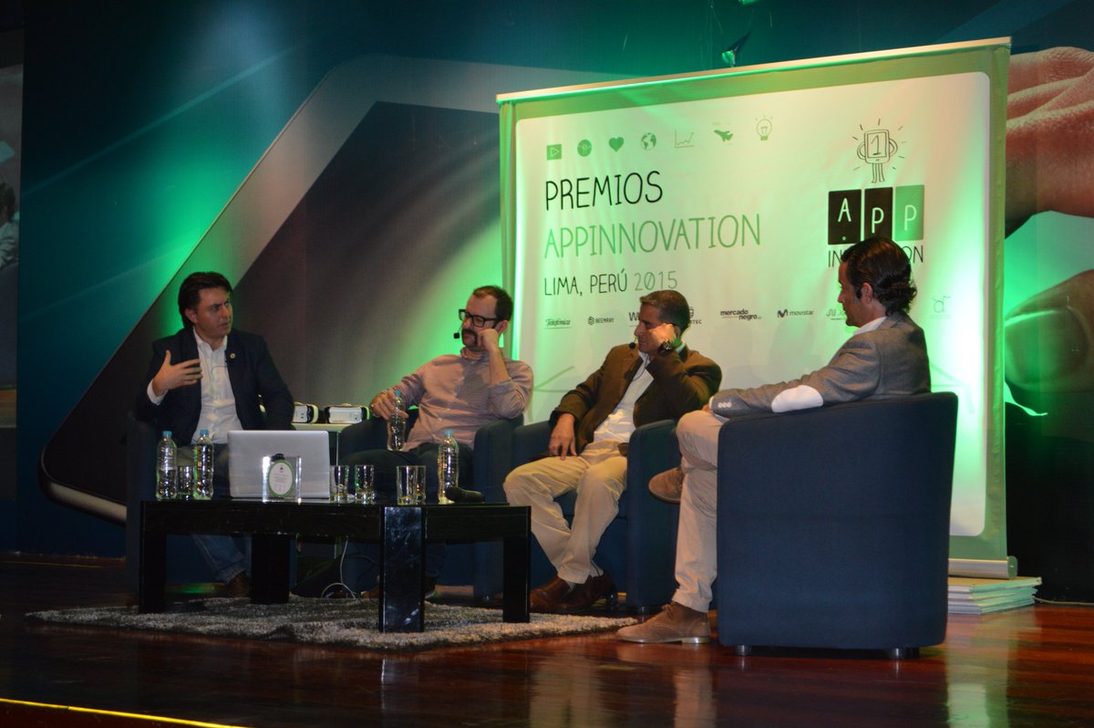 APPInnovaperu's tweet photo. Así vivimos la última edición de los #premios @APPInnovaperu 2015 que tuvieron lugar en #Lima ¿Cómo los viviste tú? https://t.co/xti8TQxWWh